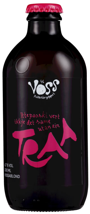 Traa Øl 0,33l flaske Voss Fellesbryggeri