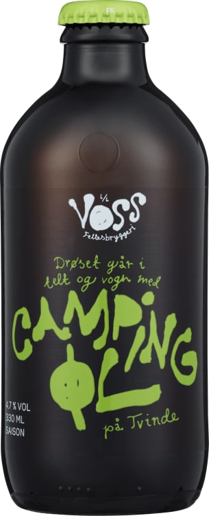 Campingøl 0,33l flaske Voss Fb