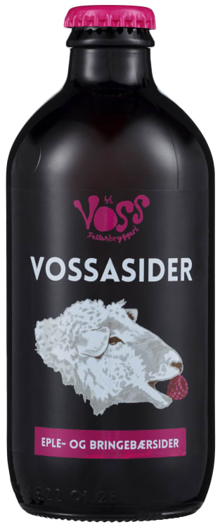 Vossasider Eple&Bringebær 0,33l flaske