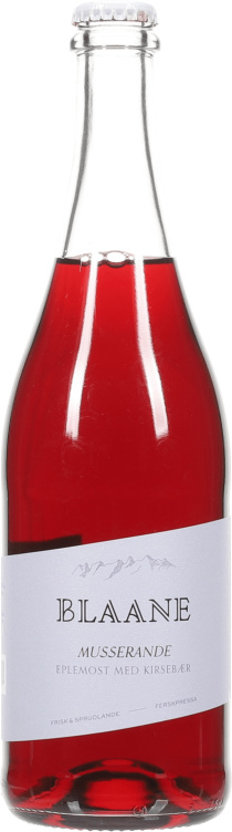 Eplemost Blaane Musserende m/Kirsebær 750ml Åkre