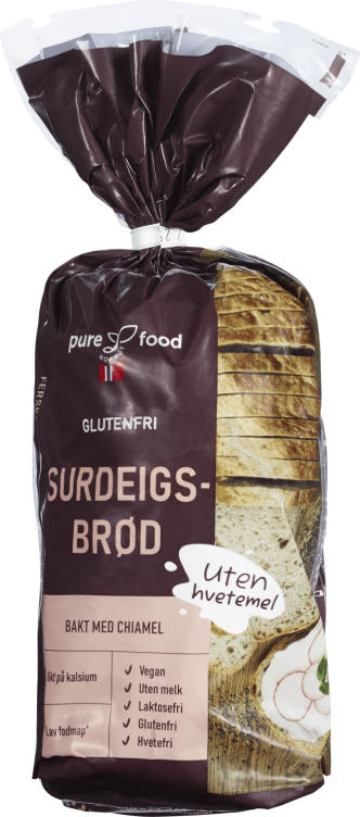 Bilde av Surdeig Chiabrød Skåret Gl.Fri 500g Pure Food