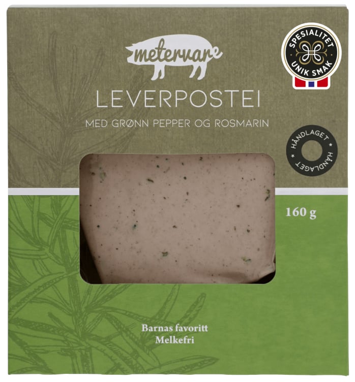 Leverpostei 160g Metervare