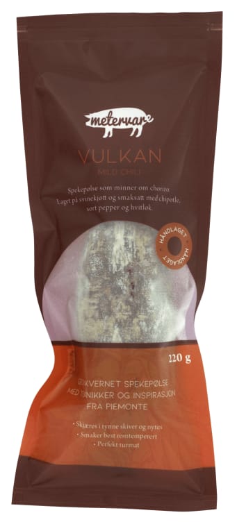 Vulkan Chorizo Speket 220g Metervare