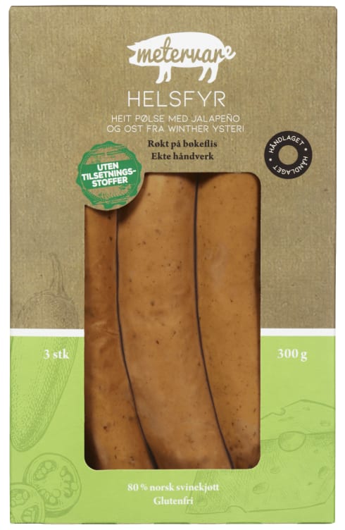 Helsfyr Ostepølse 300g