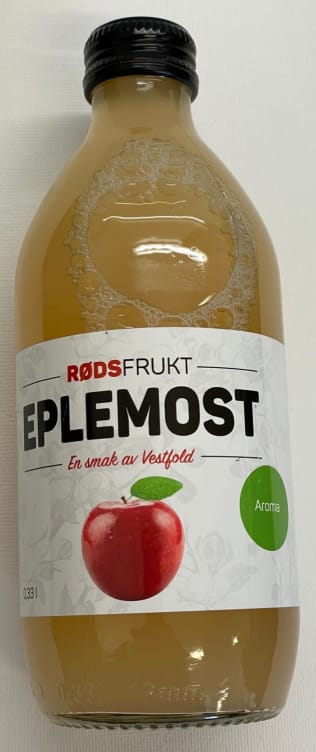 Eplemost Aroma 0,33l flaske Rødsfrukt
