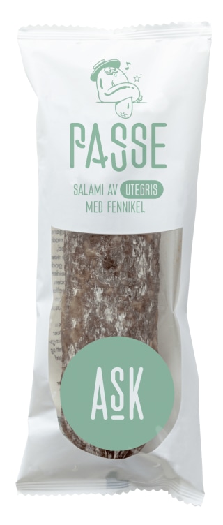 Passe Salami 255g Ask G rd Kassalapp 