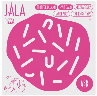 Jåla Pizza m/Trøffelsalami 375g Ask