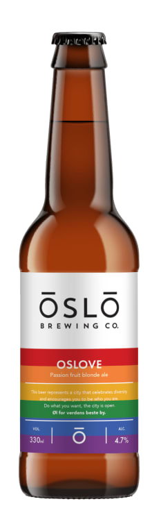 Oslove Passion Blonde 0,33l flaske Oslo
