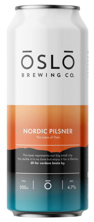 Bilde av Nordic Pilsner 0,5l boks Oslo Brewing