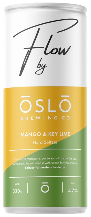 Flow Mango Keylime 0,33l boks Oslo Brewing