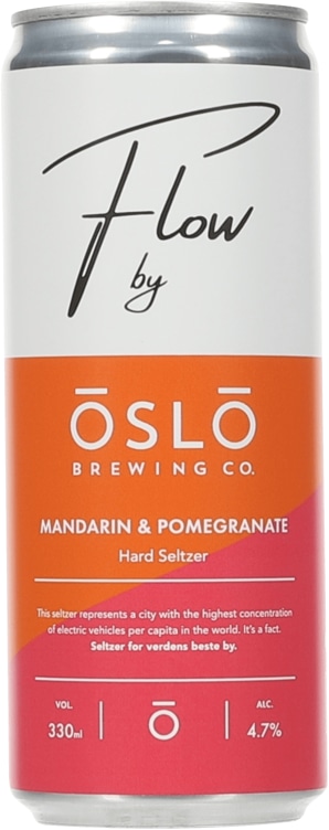 Flow Mandarine & Pommegr. 0,33l boks Oslo Brewing