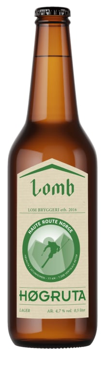 Høgruta 0,5l flaske Lomb