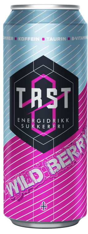 Tørst Energidrikk Wild Berry Sukkerfri 0,5l boks