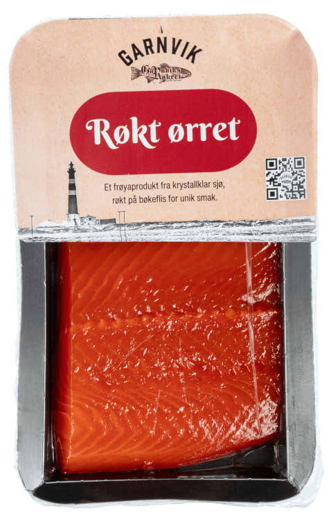 Garnviks Kaldrøkt Ørret i Bit 200g