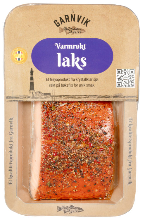 Laks Varmrøkt Bit 200g Garnvik