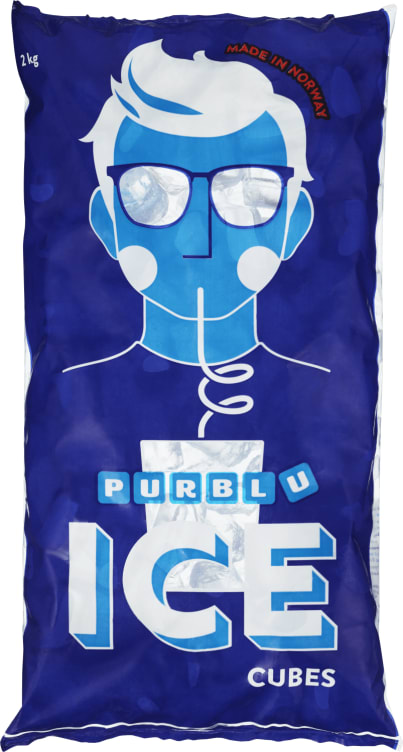 Ice Cubes 2kg Purblu