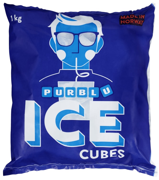 Ice Cubes 1kg Purblu
