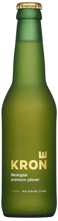Krone Pilsner Økologisk 0,33l flaske
