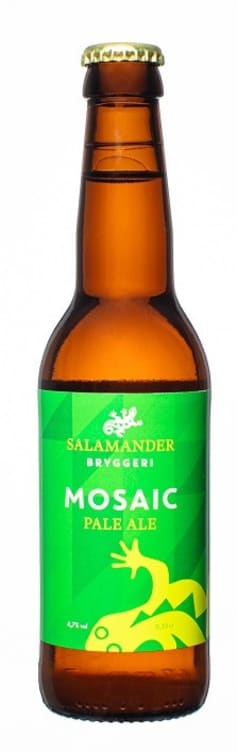 Mosaic Pale Ale 0,33l flaske Salamander