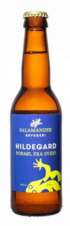 Hildegard Pors Øl 0,33l flaske Salamander