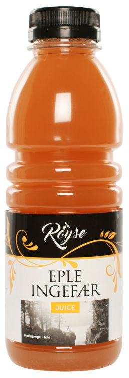 Eple&Ingefærjuice 0,5l flaske Røyse Frukt&Bær