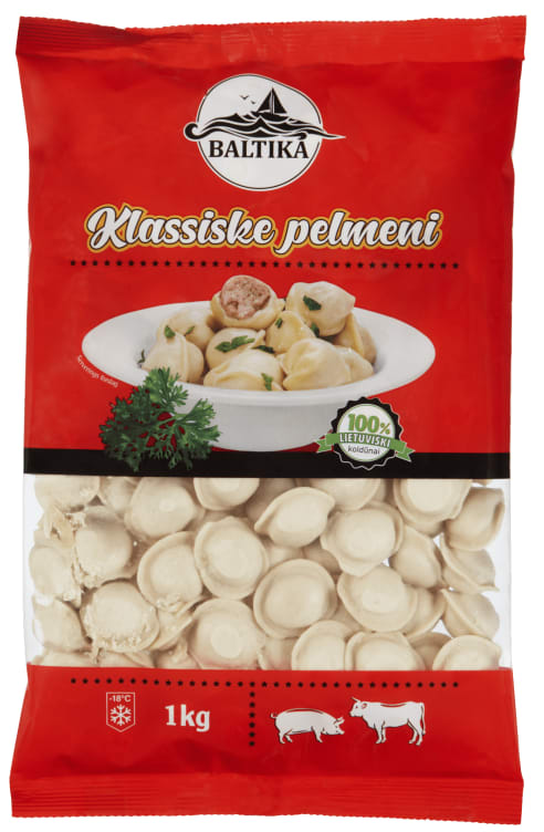 Pelmeni Klassiske 1kg Baltika