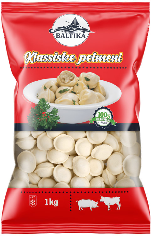 Product Image for Pelmeni Klassiske 1kg Baltika