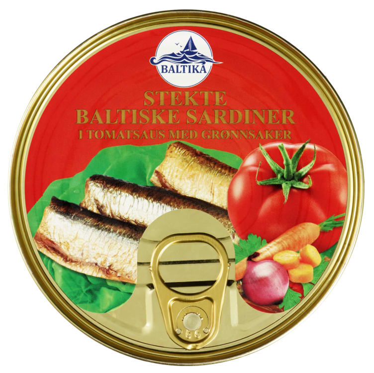 Sardiner i Tomat 240g Baltika