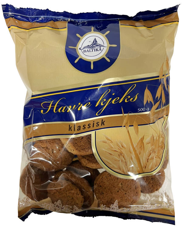 Havrekjeks Klassisk 500g Baltika