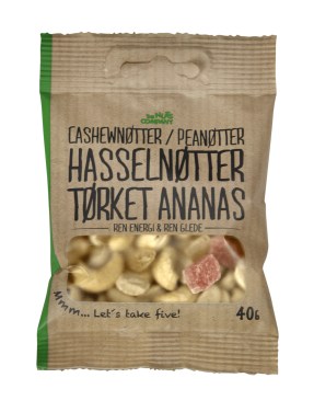 Nøttemix Med Ananas