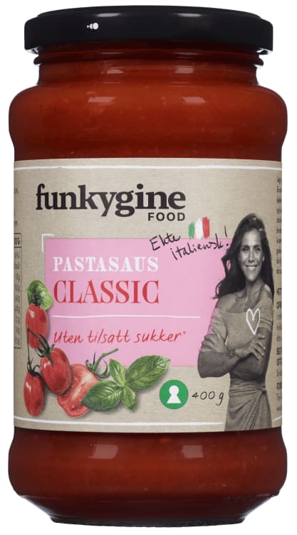 Pastasaus Classic 400g Funkygine Food