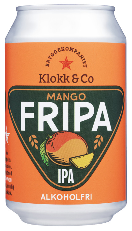 Bilde av Fripa Mango 0,33l boks Klokk&Co