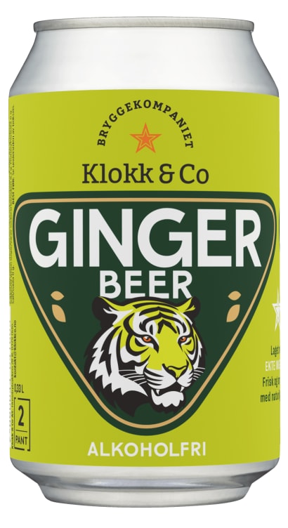 Product Image for Ginger Beer 0,33l boks Klokk&Co