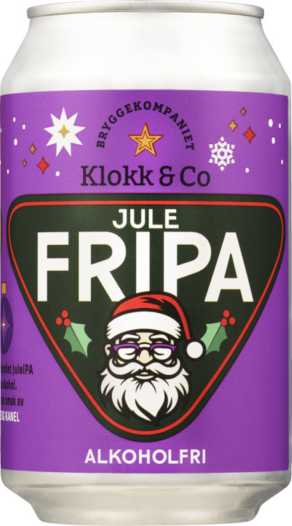 Fripa Jul 0,33l boks Klokk&Co
