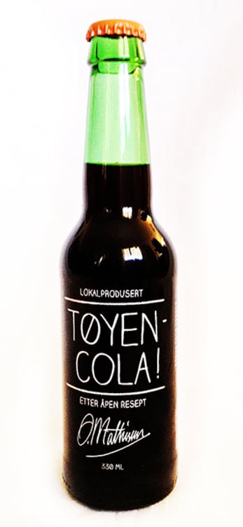 Tøyencola 0,33l flaske