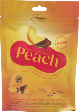 Fersken Sjokolade 100g Fruit Dips