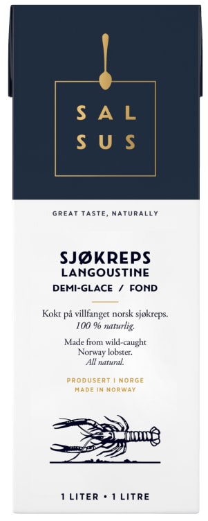 Sjøkreps Demi Glace Fond 1l Salsus