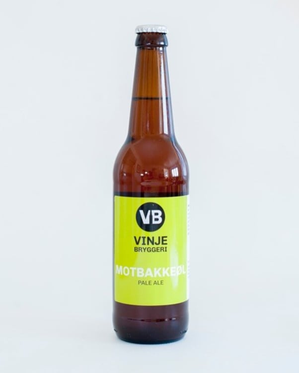 Bilde av Motbakkeøl 0,5l flaske Vinje Bryggeri