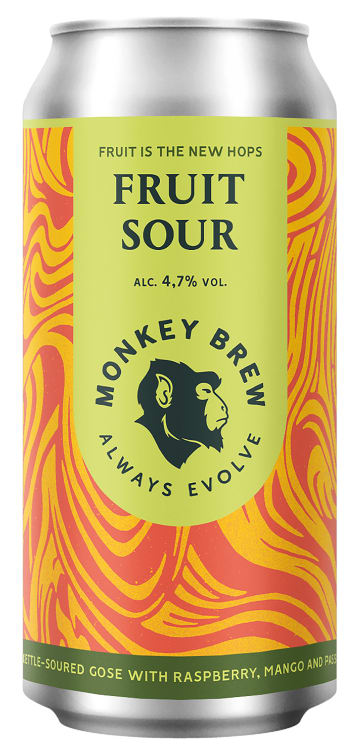 Siren Fruit Sour 0,44l boks Monkey Brew
