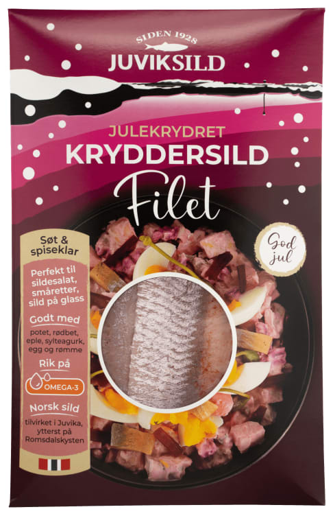 Kryddersildfilet Julekrydret 250g Juviksild