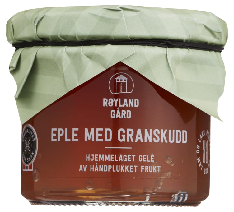 Eplegele m/Granskudd 125g Røyland