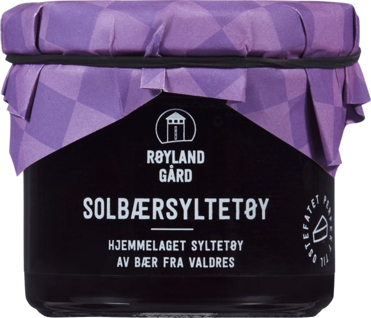 Bilde av Solbærsyltetøy 125g Røyland