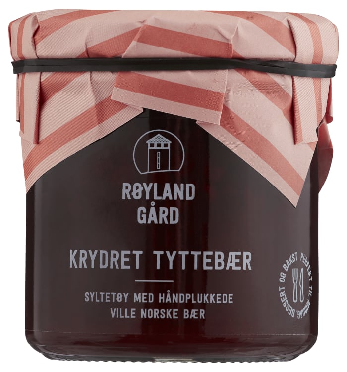 Tyttebærsyltetøy Krydret 160g Røyland