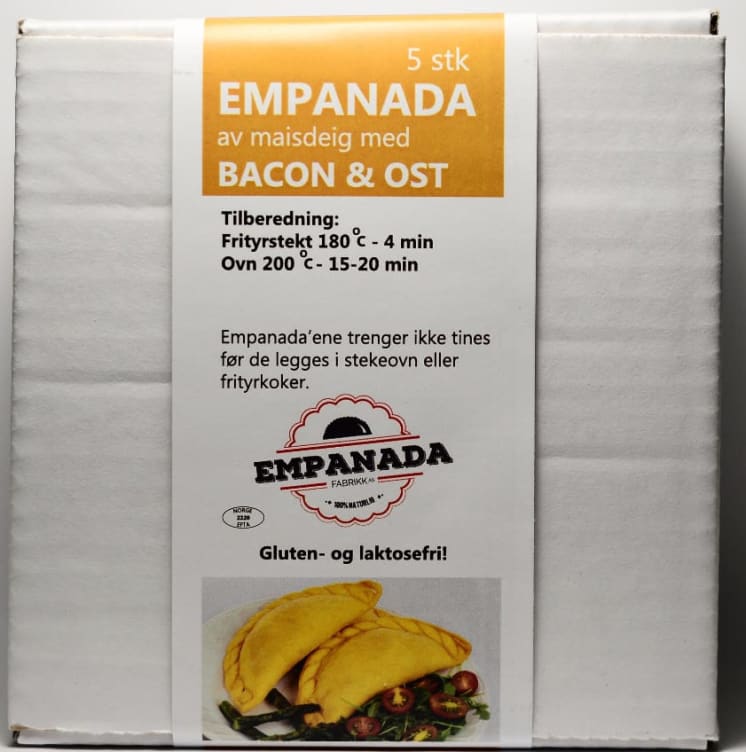 Empanada m/Bacon&Ost 5stk 550g