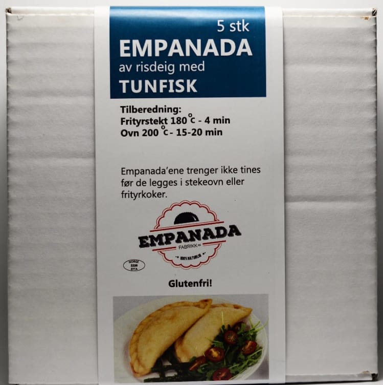 Empanada m/Tunfisk 5stk 550g