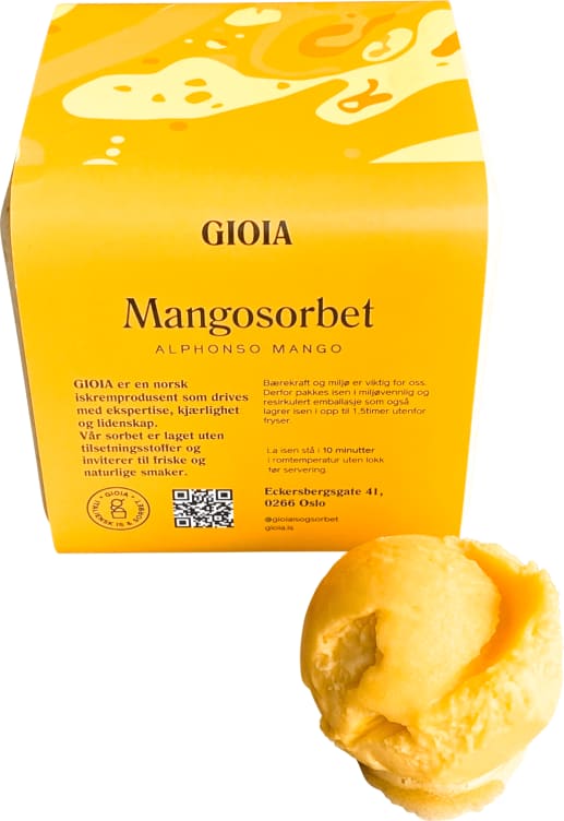 Mangosorbet 0,5l Gioia