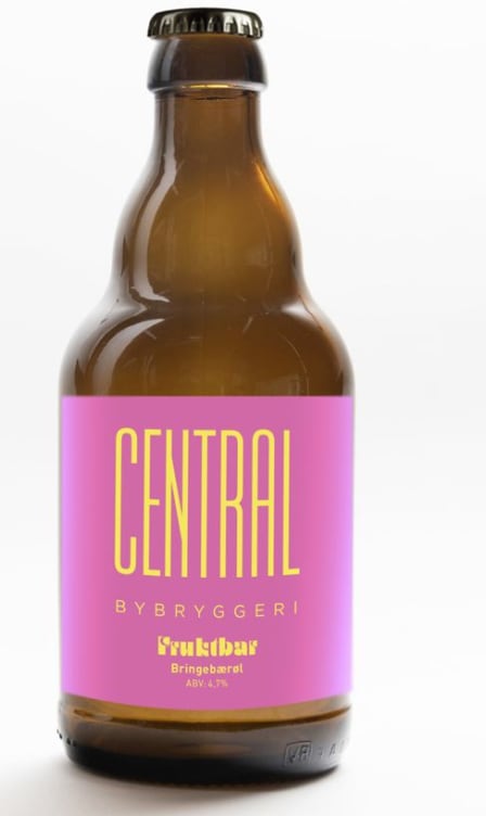 Fruktbar 0,33l flaske Central Bybryggeri