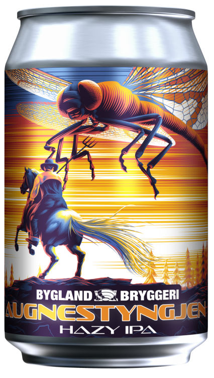 Augnestyngjen Hazy Ipa 0,33l boks Bygland