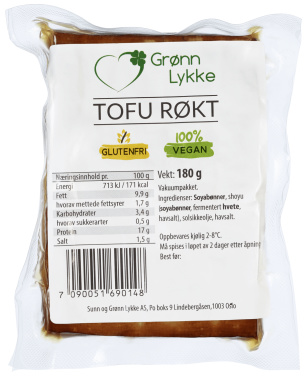 Tofu Røkt 180g Grønn Lykke