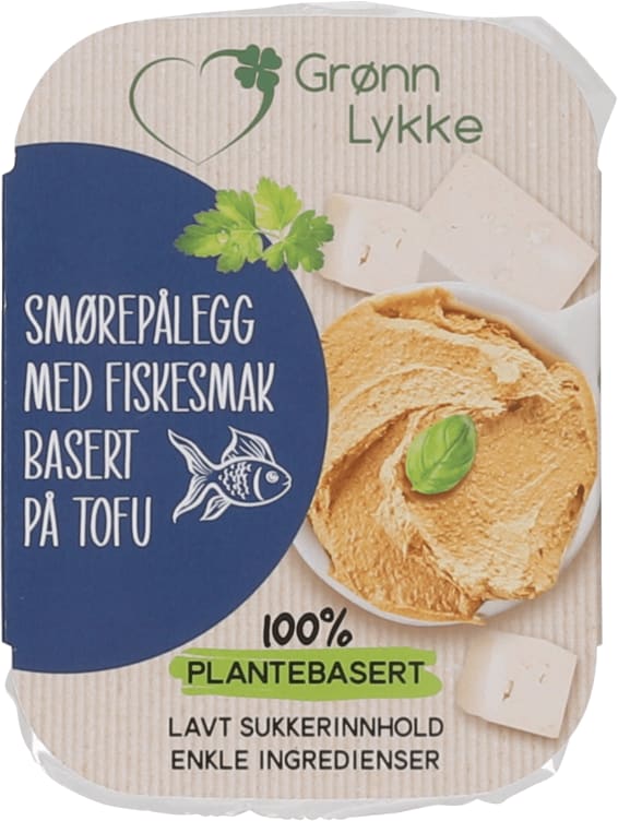 Bilde av Smørepålegg Fiskesmak 125g Grønn Lykke